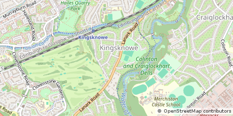 Map of Edinburgh