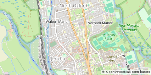 Map of Oxford