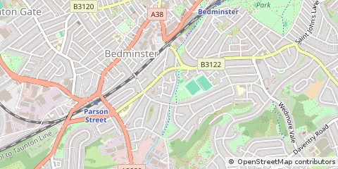 Map of Bristol