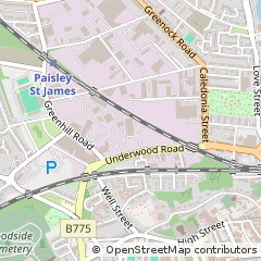 Map of Paisley