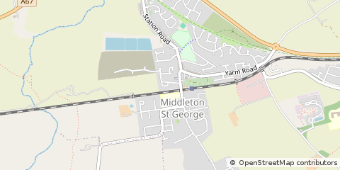 Map of Darlington