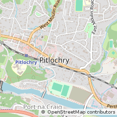Map of Perthshire