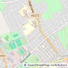 Map of Stoke-on-Trent