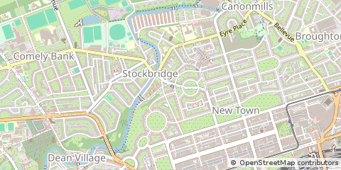 Map of Edinburgh, Midlothian