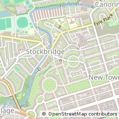 Map of Edinburgh, Midlothian