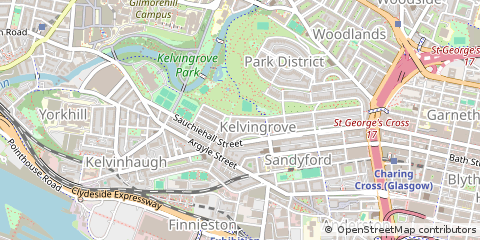 Map of Glasgow