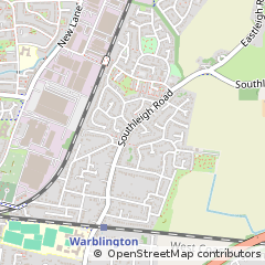 Map of Havant, Hampshire