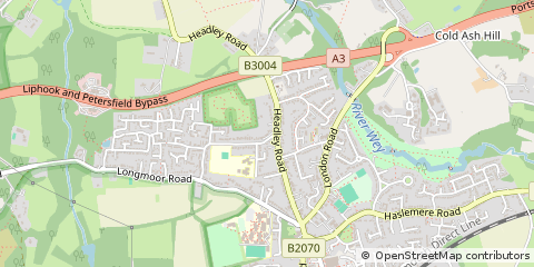 Map of Liphook, East Sussex