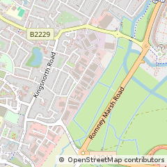 Map of Ashford, Kent