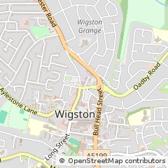 Map of Wigston