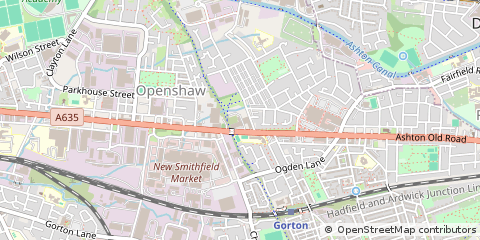 Map of Manchester