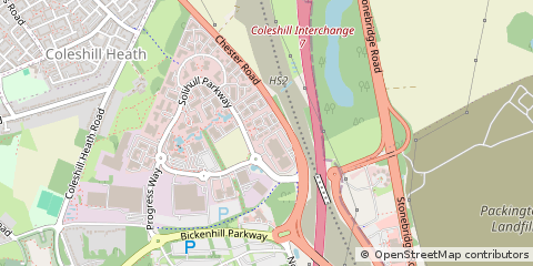 Map of Birmingham
