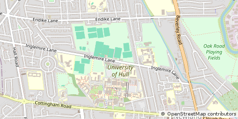 Map of Hull, East Yorkshire