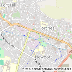 Map of Barnstaple, Devon