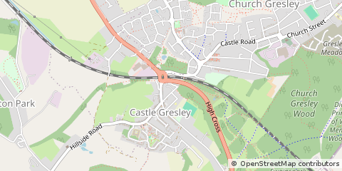 Map of Swadlincote
