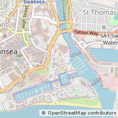 Map of Swansea
