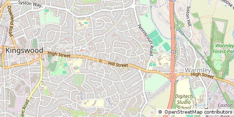 Map of Bristol, City of Bristol