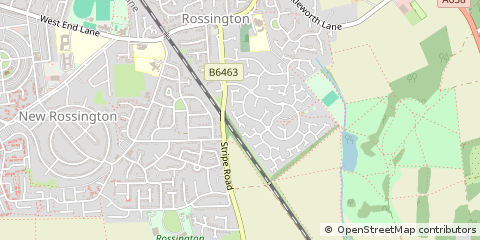 Map of Doncaster, South Yorkshire