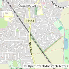Map of Doncaster, South Yorkshire