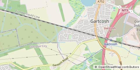 Map of Glasgow