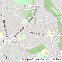 Map of Reading, Berkshire