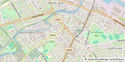Map of Edinburgh