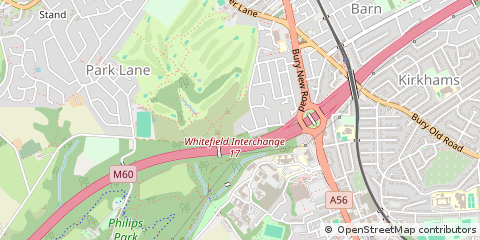 Map of Manchester