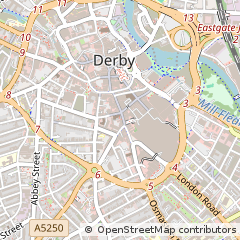 Map of Derby
