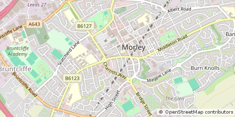 Map of Leeds