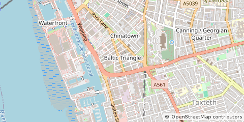 Map of Liverpool
