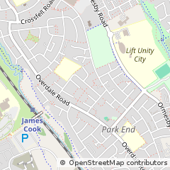 Map of Middlesbrough