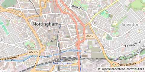 Map of Nottingham