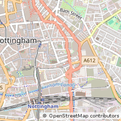 Map of Nottingham