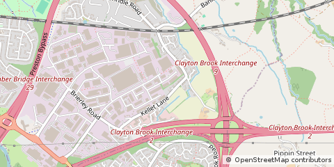 Map of Preston