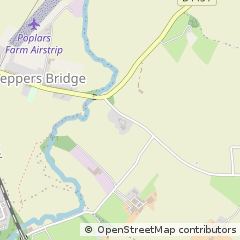 Map of Southam, Warwickshire