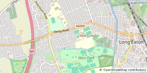 Map of Nottingham