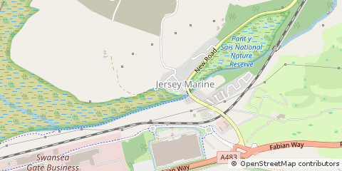 Map of Neath