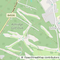 Map of Berkhamsted, Hertfordshire
