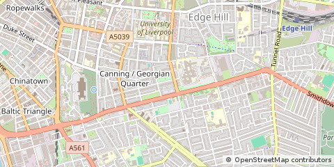 Map of Liverpool