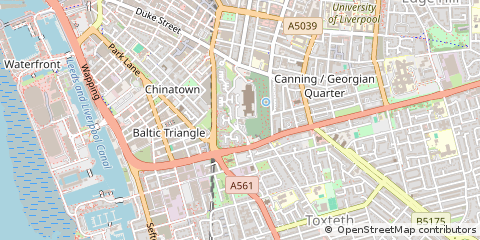 Map of Liverpool