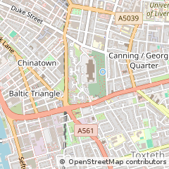 Map of Liverpool