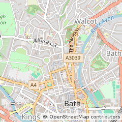 Map of Bath