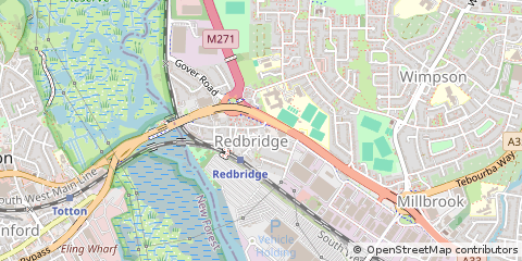 Map of Southampton