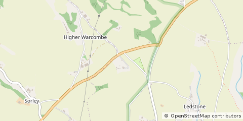 Map of Kingsbridge, Devon