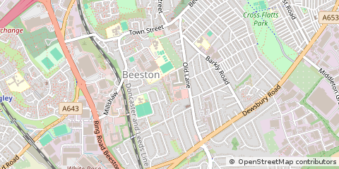 Map of Leeds