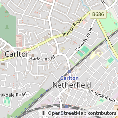 Map of Nottingham