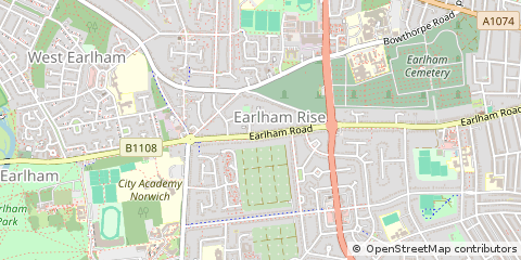 Map of Norwich