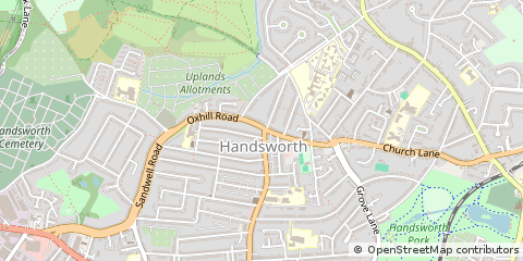 Map of Birmingham