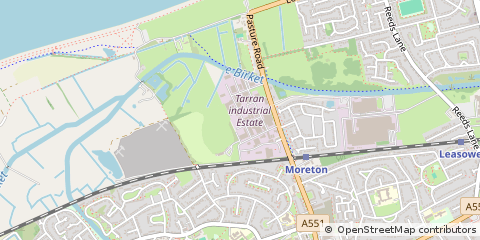 Map of Wirral