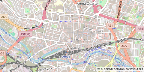 Map of Leeds